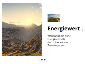 Listenvariante 161: Banner Bild links Text rechts mit Vorschaubild