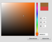 Farbauswahl-Editor (Colorpicker)