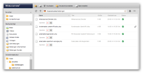 Dateiexplorer - Aktuelle Meldungen ohne Filter