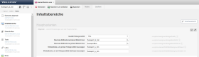 Bearbeitung der elementSection.scss - Allgemeine Einstellungen