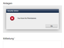Formular Mehrfachupload Hinweis