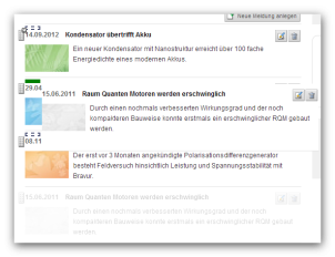 Listensortierung per Drag&Drop