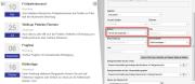 Veranstaltungen Datums-Untervariante Kalenderblatt einstellen