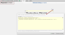 Maske für PHP-Code