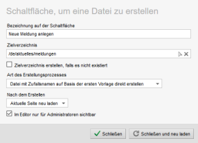 Schaltfläche, um Datei zu erstellen (Zufallsnamen)