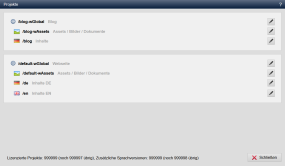 Reports - Projekte-Report